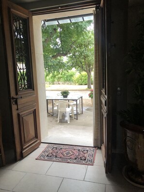 View from inside out