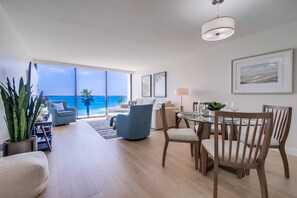 Remodel Spring/Summer 2024 with brand new flooring, ceilings, light fixtures, furniture and more!