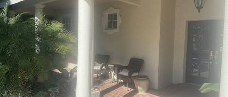 Front porch area