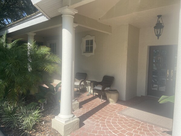 Front porch area