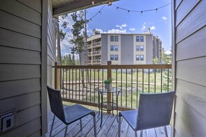 Private Balcony | Stairs Required