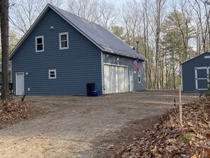 Roadside of the house