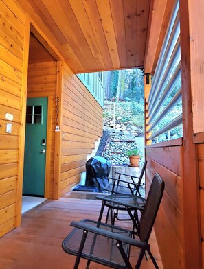 Private entry and no shared walls