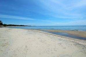 Beautiful private beach