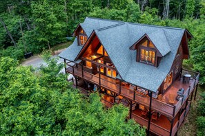 Three stories for you and your guests to relax and each have your own space.
