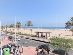 Vue sur la plage/l’océan