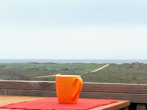 Coffee on the beach