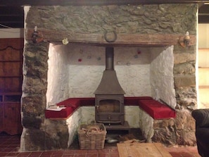 Inglenook fireplace - old smithy