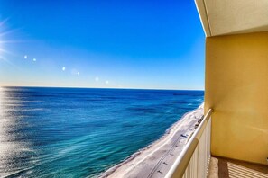 Large Balcony with Stunning Ocean Views