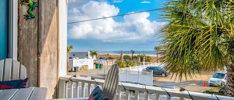 Ocean Views from our Balcony.