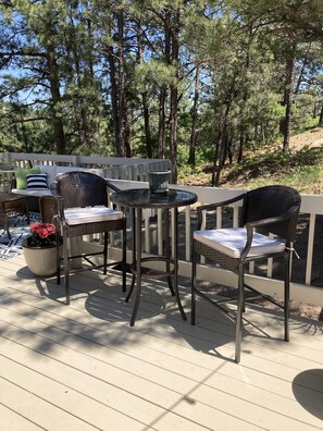 Bistro table for two