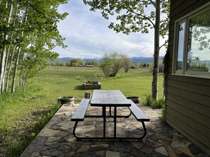 Shady patio