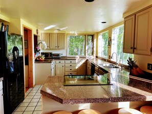 Sunny kitchen