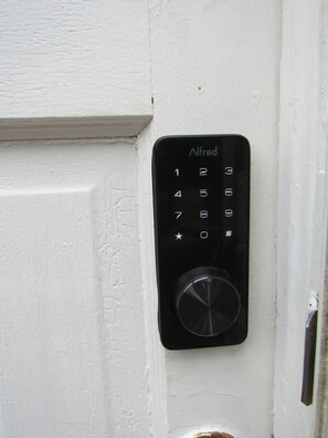 Keyless entry takes away the stress of bringing keys with you to the beach.