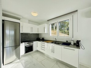 Open plan kitchen