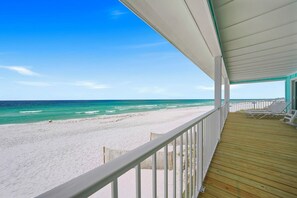 Shell Shack - Luxury Beachfront 30A Vacation Rental Cottage with Gorgeous Oceanfront Views from Balcony in Dune Allen Beach - Five Star Properties Destin/30A