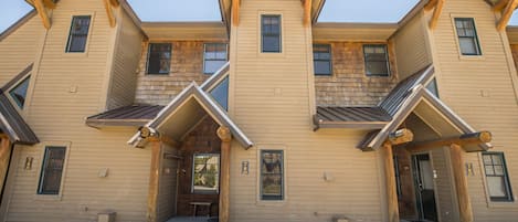 The Front of the Townhome