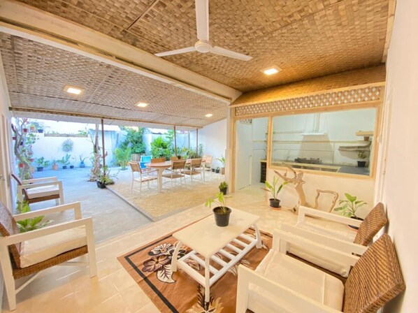 Outdoor Lounge Area