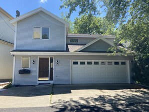 Front of house/garage/driveway