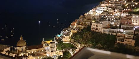 Positano by night

