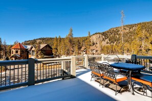 Sit out and enjoy the Colorado sunshine on one of the patios and decks!