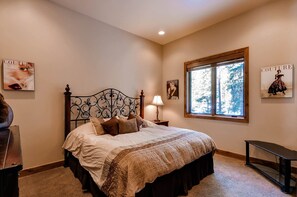 Two other bedrooms each feature a King bed.