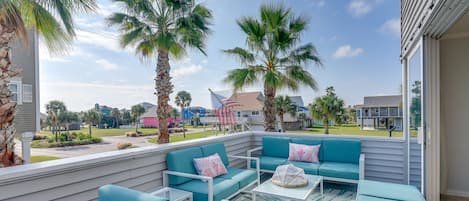 Galveston Vacation Rental | 4BR | 2.5 BA | Stairs Required | 1,902 Sq Ft