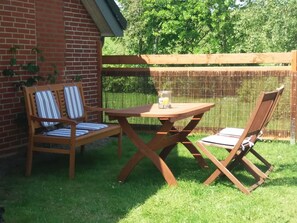 Sitzecke im Garten