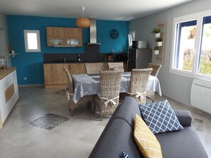 Salon séjour cuisine