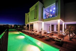 Front of property - evening/night