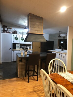 Kitchen Area
Fully Stocked