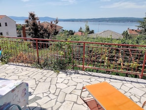 Terrace. with sea view