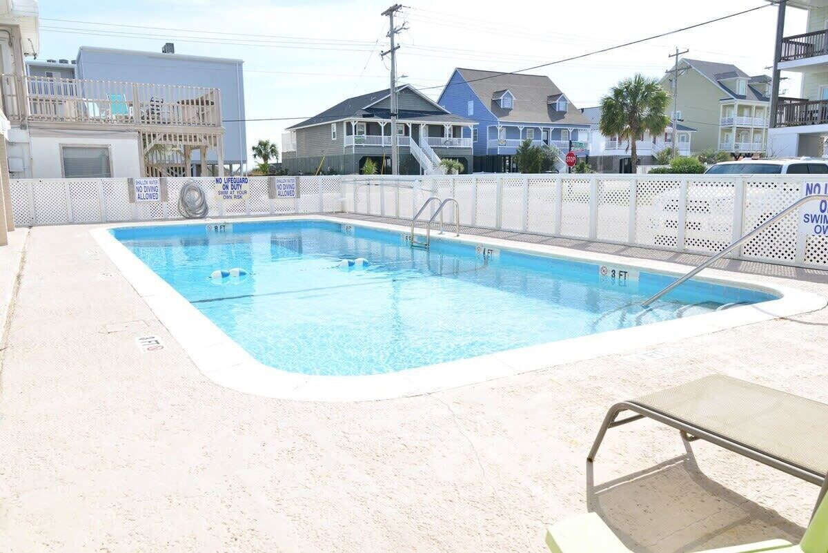 Across Street From Beach with Pool Top Location