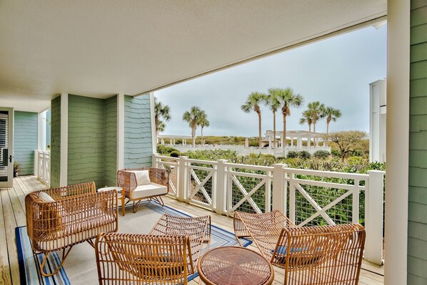 downstairs porch