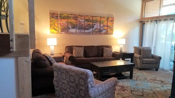 Living Room - Queen size sofa pull out bed