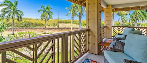 Pili Mai Resort at Poipu #15I - Spacious Covered Seating Lanai - Parrish Kauai