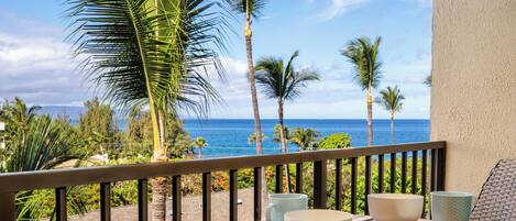 Your ocean view from the lanai.