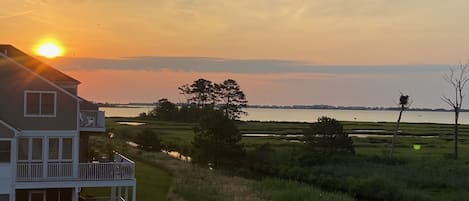 Sunrise over Bayville Shores from the Master BR deck