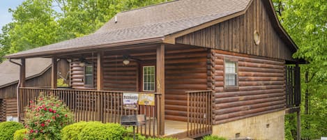 Enjoy your morning coffee on the front porch swing!