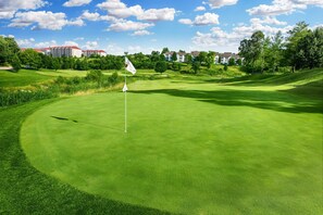 Condo units align our beautiful golf course