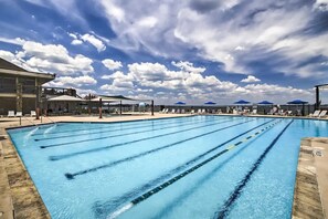 Walden Community pool. Open year-round. Closes @ 8pm. Closed Monday. 2-min drive