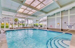 Private Indoor Pool for North Hampton residents and guest…