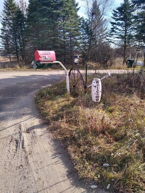 My mailbox/end of driveway