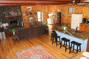Kitchen and Living Room