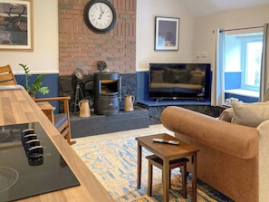 Open plan living space | Taigh Violet Rose, Uachdar