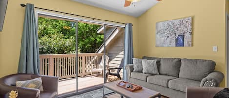 Living Room w/ Balcony