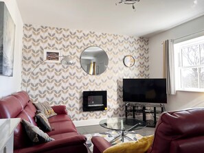 Living area | No 2 Railway Cuttings - Railway Cuttings, Falstone, near Kielder