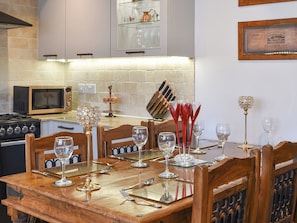 Dining Area | Borough Beck Cottage, Helmsley