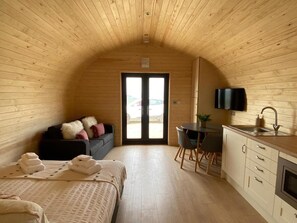 Open plan living space | Podiau Uwch Y Dyffryn, Llanelidan, near Ruthin
