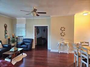 Livingroom/ dining room  open floor